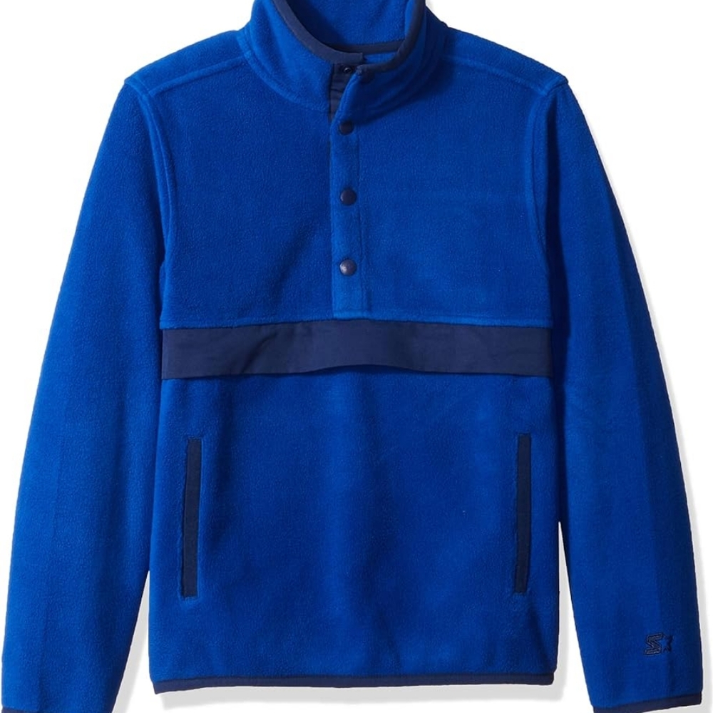 Starter Boy's Royal Blue Fleece Sweater Top